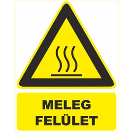 forró felület piktogram