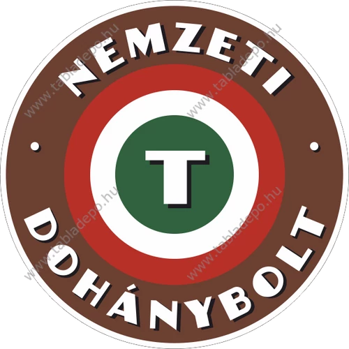 dohánybolt matrica